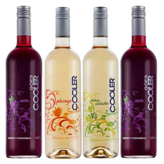 Imagem de Combo Góes Cooler 4 Garrafas Mistas 750ml