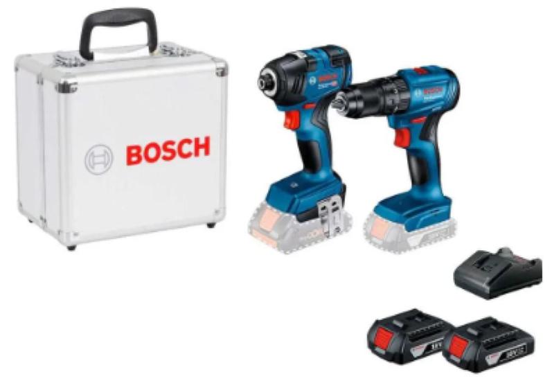 Imagem de Combo GSB 185-LI + GDR 18V-200 + Mal 2 Bat BOSCH 0615A0025X