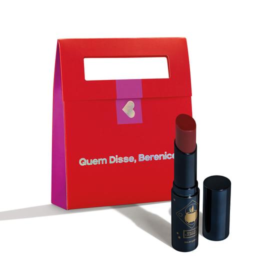 Imagem de Combo Harry Potter Quem Disse, Berenice: Balm Labial Vermelho 3,2g + Sacola de Presente