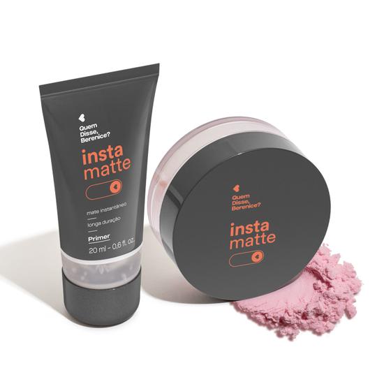 Imagem de Combo Instamatte: Primer Facial Líquido 20ml + Pó Solto Translúcido Roselelê 10g