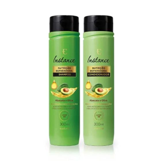 Imagem de Combo Instance Abacate e Oliva Shampoo 300ml + Condicionador 300ml Eudora