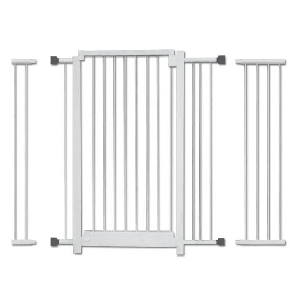Imagem de Combo kit grade portão para porta mais 2 extensores de 70cm 80cm 90cm a 1 metro.