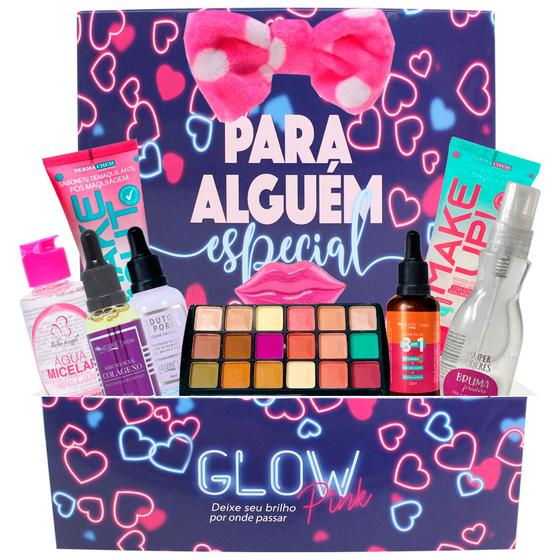 Imagem de Combo Kit Skincare Cuidado Com A Pele Make-up Caixa Presente