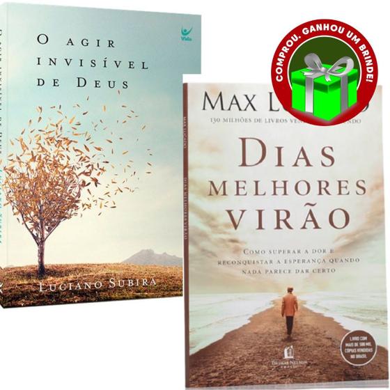 Combo Livro O Agir Invisível De Deus Luciano Subirá + Livro Dias ...