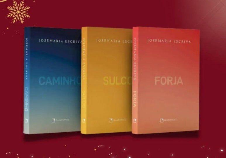 Imagem de Combo Livros São Josemaria Escrivá - Caminho, Sulco e Forja