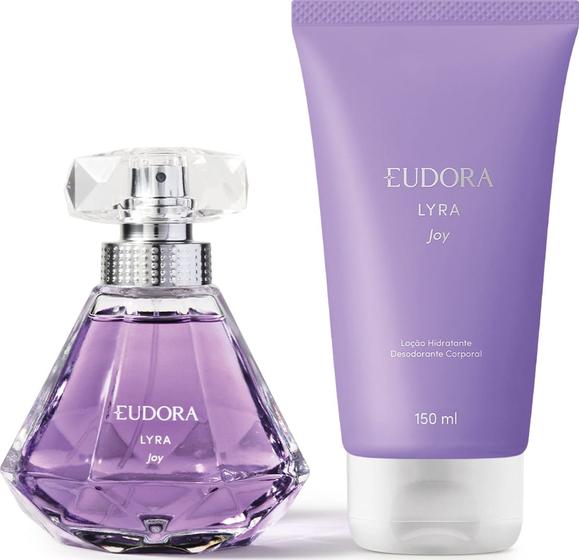 Imagem de Combo Lyra Joy: Desodorante Colônia 75ml + Loção Corporal Lyra Joy 150ml - Eudora