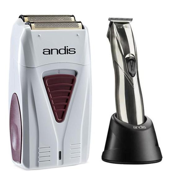 Imagem de Combo Máquina de Corte Andis Slimline e Shaver Lithium Biv