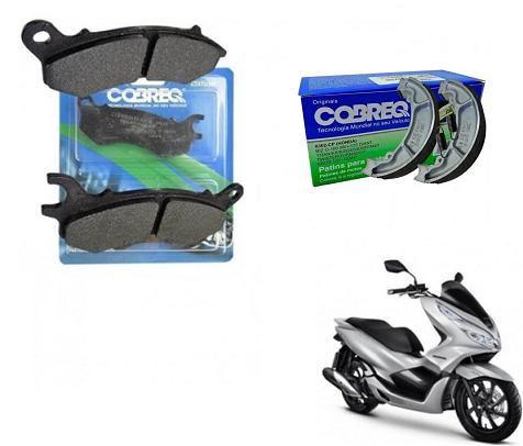 Combo Pastilha Freio Original Cobreq N1802 Pcx 150 Dianteira + Lona Patim Freio Traseiro Cobreq 0302-CP Menor preço em Combo Pastilha Freio Original Cobreq N1802 Pcx 150 Dianteira + Lona Patim Freio Traseiro Cobreq 0302-CP