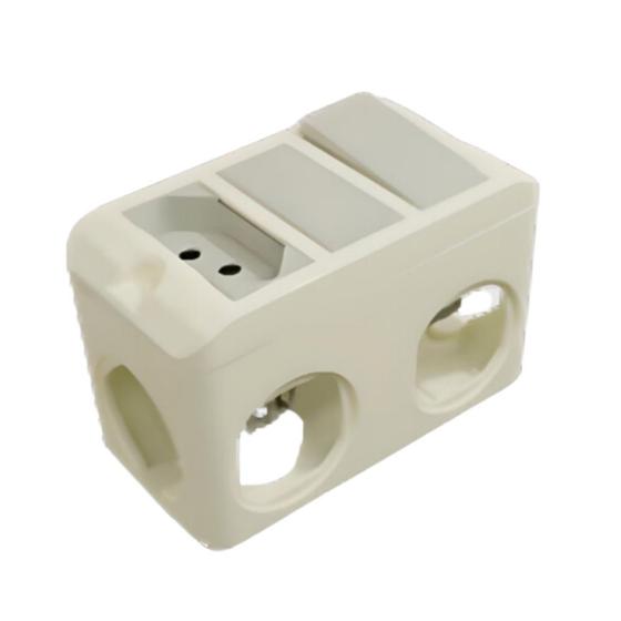 Imagem de Combo Poliwetzel Pvc Br 1" Com 1 Tomada 10A+1 Interruptor Paralelo+2 Conectores e 5 Tampões-WETZEL