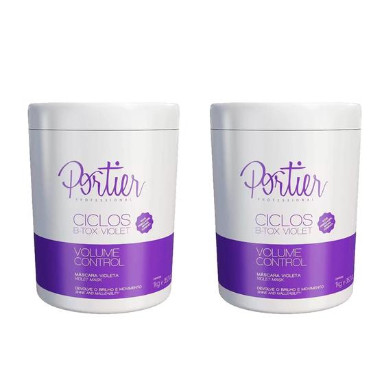 Imagem de Combo Portier Botox Violet Ciclos 2x1kg