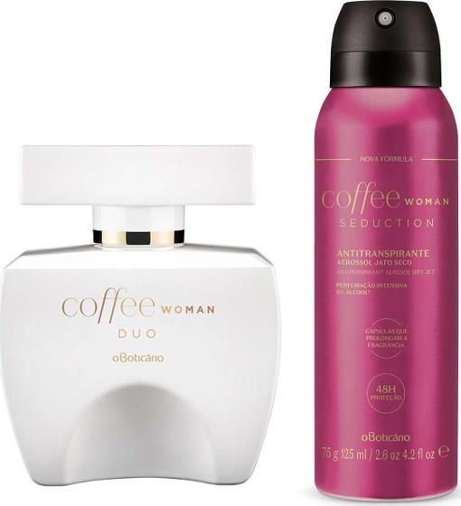 Imagem de Combo Presente Coffee Woman: Desodorante Colônia 100ml + Desodorante 125ml/75g