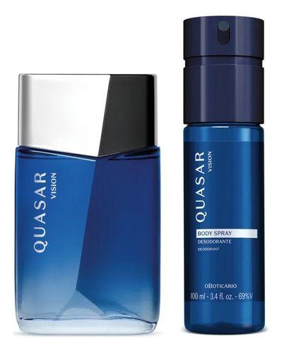 Imagem de Combo Quasar Vision: Colônia 100ml + Body Spray 100ml