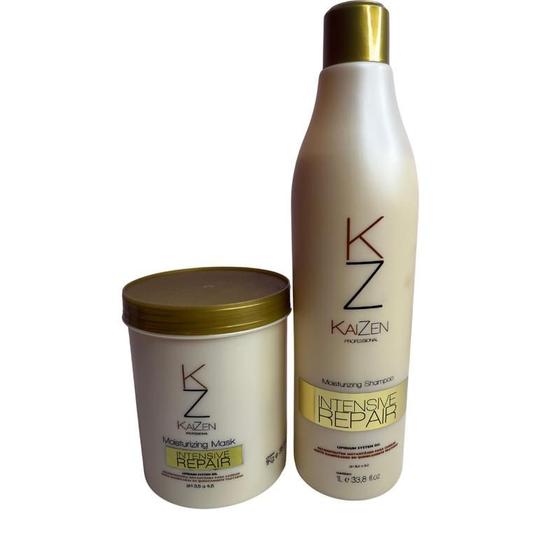 Imagem de Combo Repair Intensive Shampoo e Mascara 2x1L Kaizen