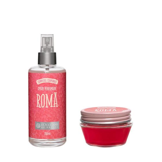 Imagem de Combo Romã: Spray Perfumado + Gelatina de Banho