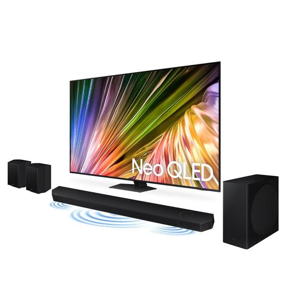 Combo Samsung AI Big TV 75" Neo QLED 4K 75QN85D 2024 + Soundbar HW-Q930D Menor preço em Combo Samsung AI Big TV 75" Neo QLED 4K 75QN85D 2024 + Soundbar HW-Q930D