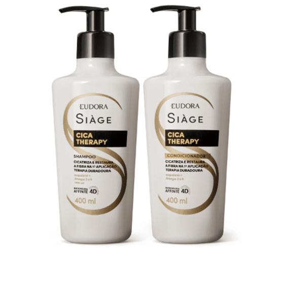 Imagem de Combo Siàge Cica-Therapy: Shampoo 400ml + Condicionador 400ml