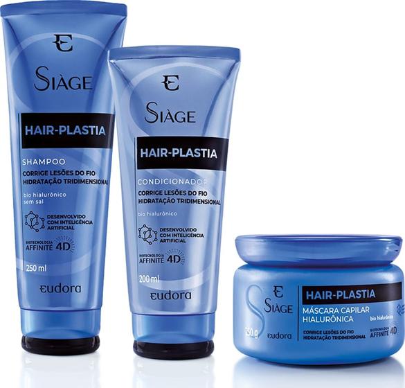 Imagem de Combo Siàge Hair Plastia Shampoo + Máscara + Condicionador