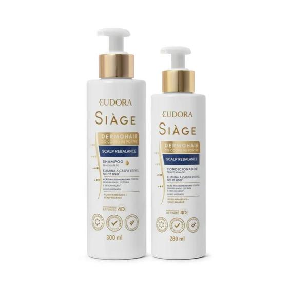 Imagem de Combo Siàge Scalp Rebalance: Shampoo 280ml + Condicionador 280ml