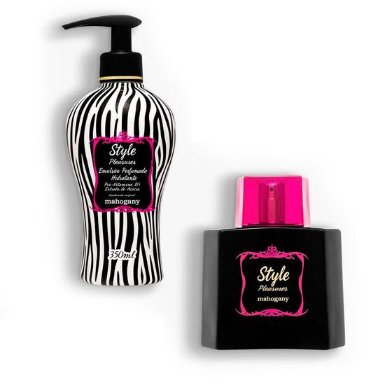 Imagem de Combo Style Pleasures: Perfume + Hidratante 350ml - Mahogany