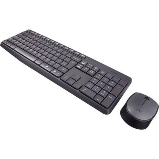 Imagem de Combo Teclado E Mouse Logitech Mk235 S/ Fio 920-007903