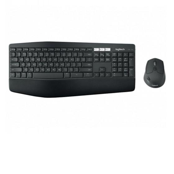 Kit Teclado e Mouse Bluetooth Óptico Led 1000 Dpis Mk850 920-008219 Logitech