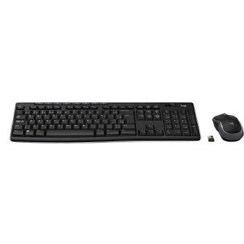 Imagem de Combo Teclado E Mouse Logitech Sem Fio Mk270 - 920-004433