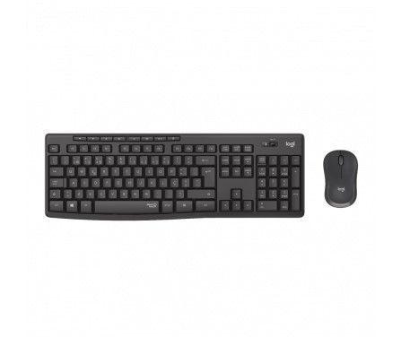 Imagem de Combo Teclado e Mouse Silent Wireless MK295 Logitech 