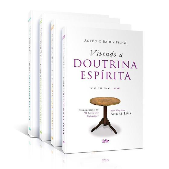 Imagem de Combo - Vivendo a Doutrina Espírita - Vol I, II, III e IV  IDE Editora