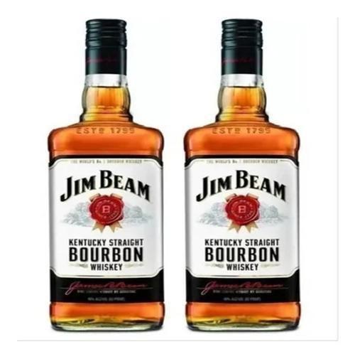 Imagem de Combo Whisky Jim Beam White/Bourbon 1L - 2 Unidades