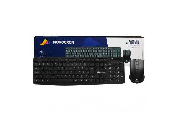Kit Teclado e Mouse Mn5239 Monocron