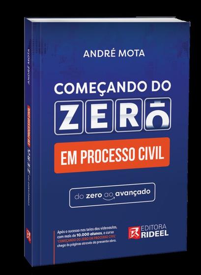 Imagem de Começando do Zero em Processo Civil - RIDEEL EDITORA ( BICHO ESPERTO )