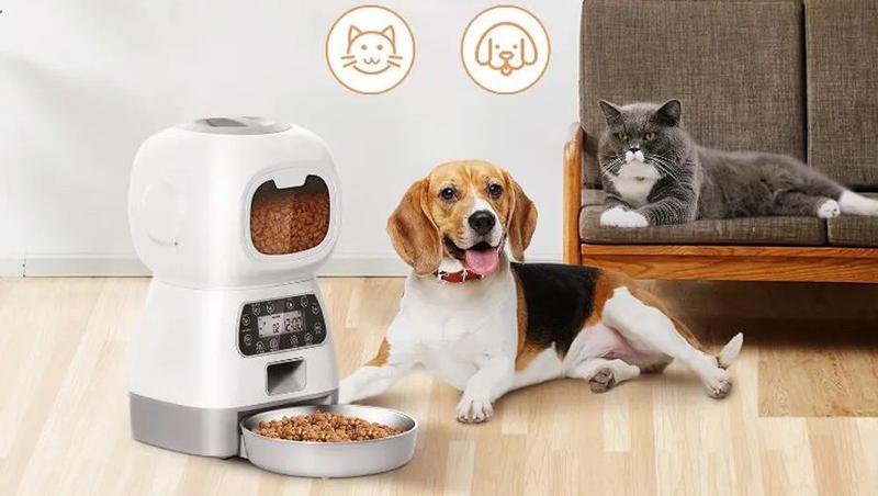 Comedouro Alimentador Automático Cães Gatos Pet Auto Wi-fi Menor preço em Comedouro Alimentador Automático Cães Gatos Pet Auto Wi-fi