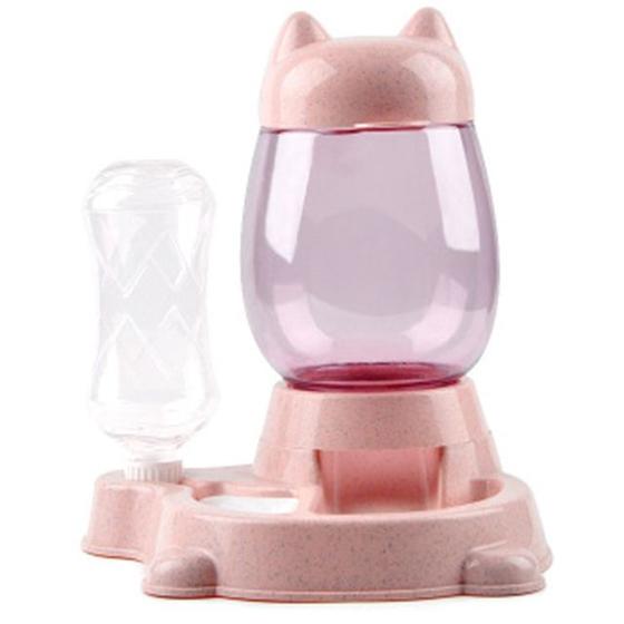 Imagem de Comedouro Automático para Pets - Dispensador de Ração e Água para Gatos e Cães