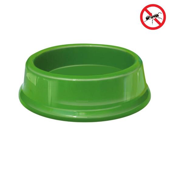 Imagem de Comedouro Bebedouro Cães e Gatos 200ml Verde Anti Formiga