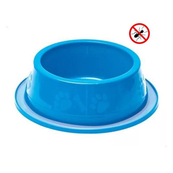 Imagem de Comedouro Bebedouro Para Cães e Gatos Plástico Anti Formiga - 1000 ML by bsmix