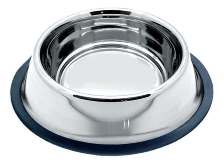 Imagem de Comedouro e Bebedouro de Inox Para Pet Cães e Gatos 900ml - Napi