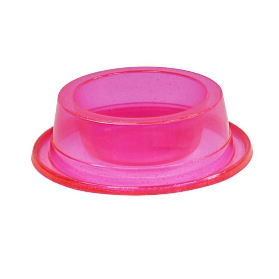 Imagem de Comedouro Filhote Para Cães e Gatos Antiformiga 300ML Rosa