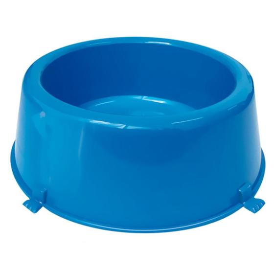 Imagem de Comedouro Furacão Pet Classic Plástico Azul - 3 Litros