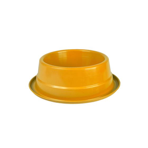 Imagem de Comedouro Ou Bebedouro Anti Formiga Amarelo 1200ml Pet  Au Jel Plast