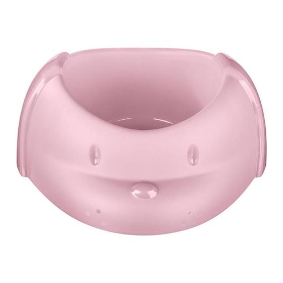 Imagem de Comedouro para Cachorro Plástico Rosa 650ml Pet Sanremo