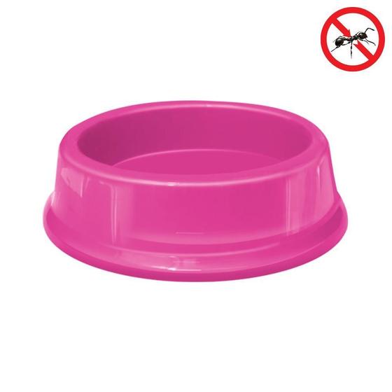 Imagem de Comedouro Para Gatos 200Ml Anti Formiga - Rosa