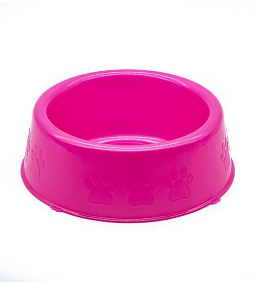 Imagem de Comedouro Perolizado Luxo Rosa para Cães e Gatos  Pet Injet