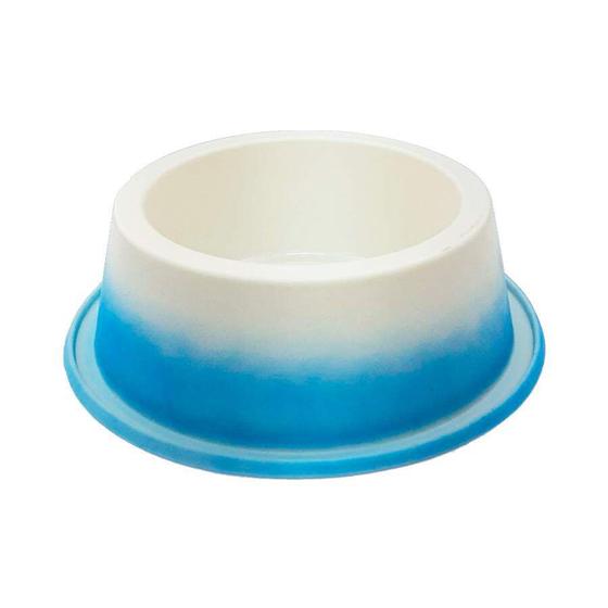 Imagem de Comedouro Pet Toys Antiformiga Degradê Azul para Cães - 1L