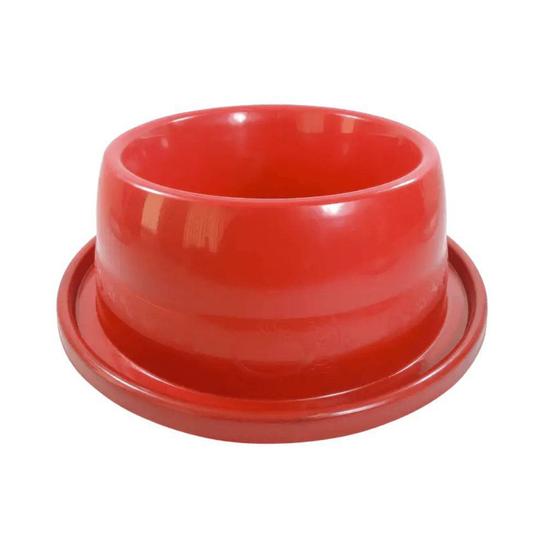 Imagem de Comedouro Plástico Antiformiga Furacão Pet Tamanho 2 550 ml Vermelho