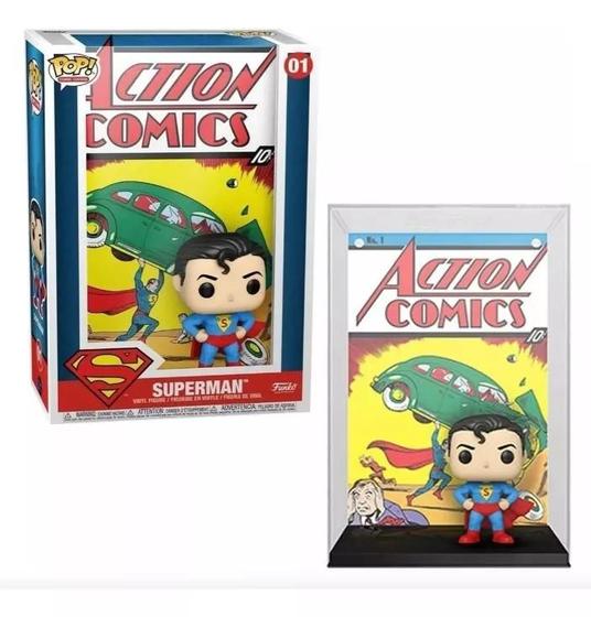 Imagem de Comic Covers: Action Comics - Superman 01 Funko Pop