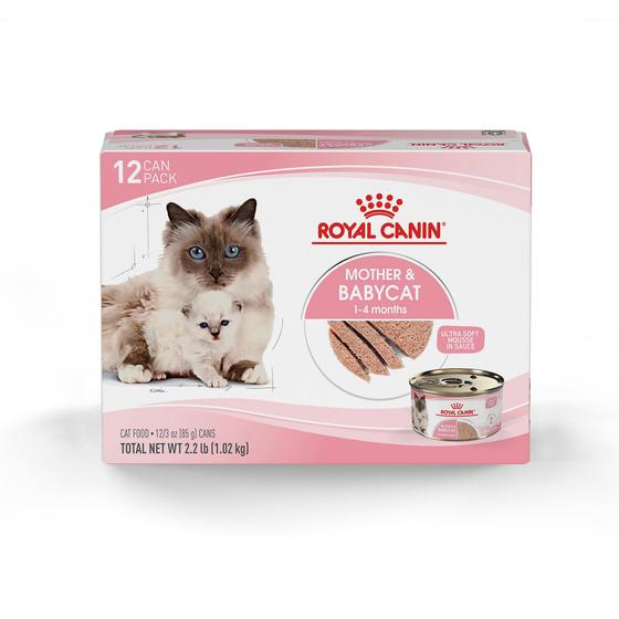 Imagem de Comida enlatada para gatos Royal Canin Mother & Babycat 90 ml (pacote com 12)