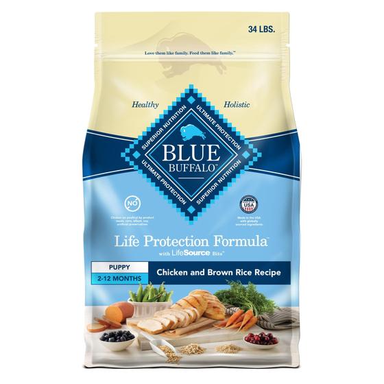 Imagem de Comida para cães Blue Buffalo Life Protection Puppy Saco de 15,42 kg