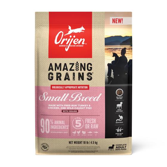 Imagem de Comida seca para cães ORIJEN Amazing Grains Small Breed 4,54 kg