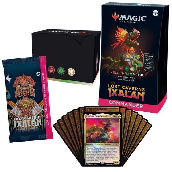 Imagem de Commander Deck Magic The Gathering Veloci-ramp-tor