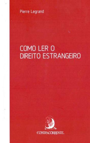 Como ler o direito estrangeiro Menor preço em Como ler o direito estrangeiro